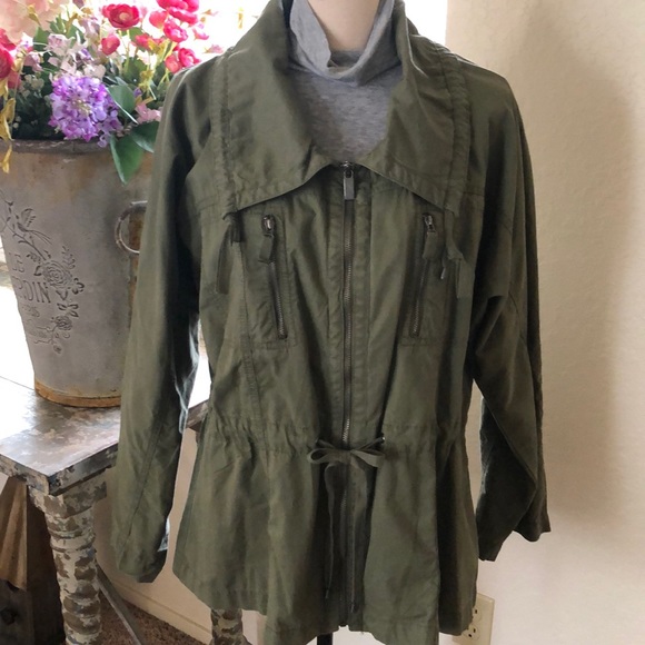 Style & Co. Jackets & Blazers - Style & Co army green jacket NWOT